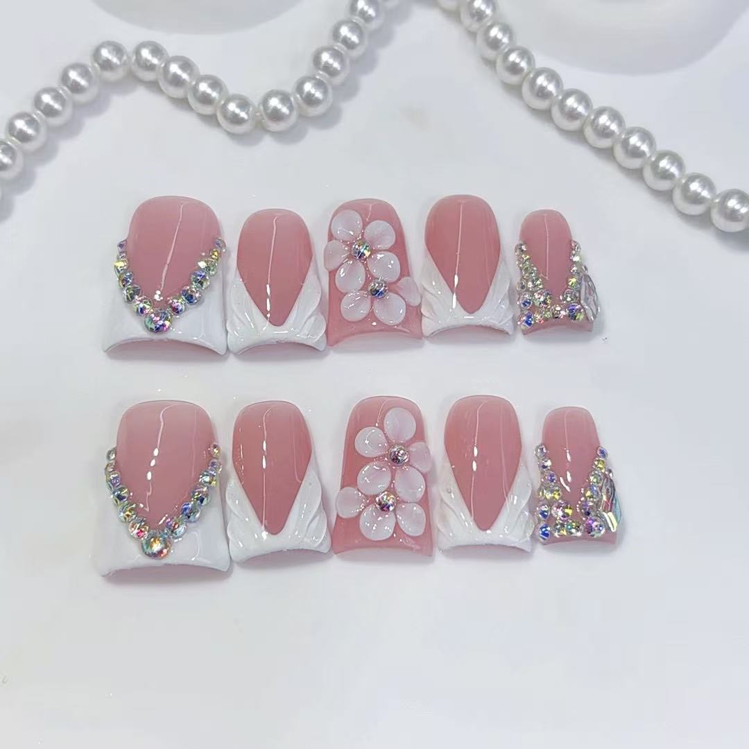Nail Art Design - 10pcs High-end Simple and elegant style,