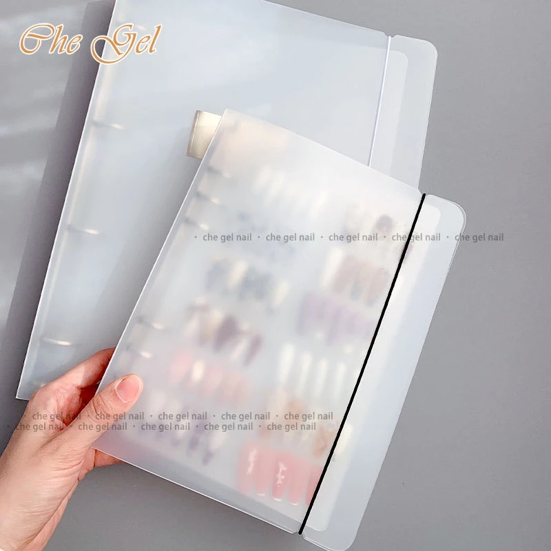 Nail Art Vector - Nail Tips Art Display Storage Book