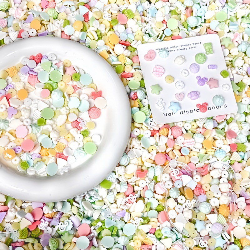Nail Art Emerald - 50Pcs Miniature Food Toy Mixed Cookies,