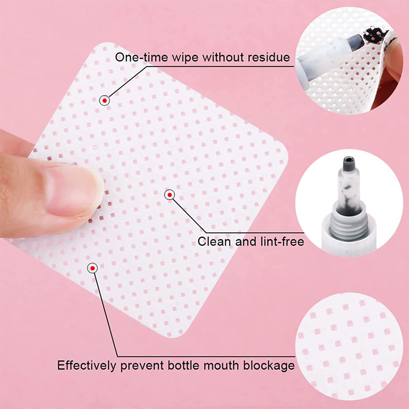 540Pcs/Pack Lint-free Nail Pol - Nail Art Remover recension och pris