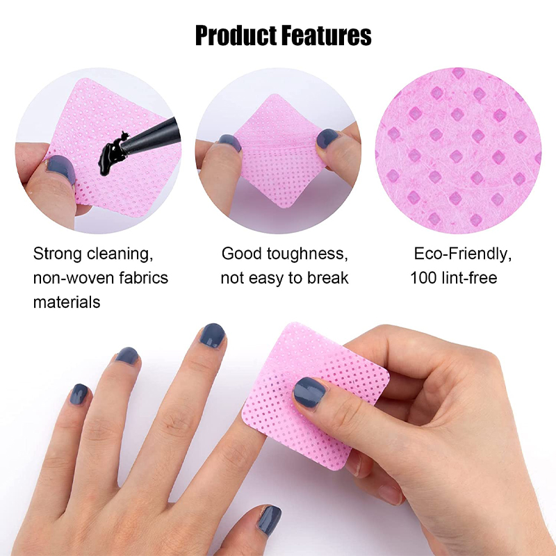540Pcs/Pack Lint-free Nail Pol - Nail Art Remover recension och pris