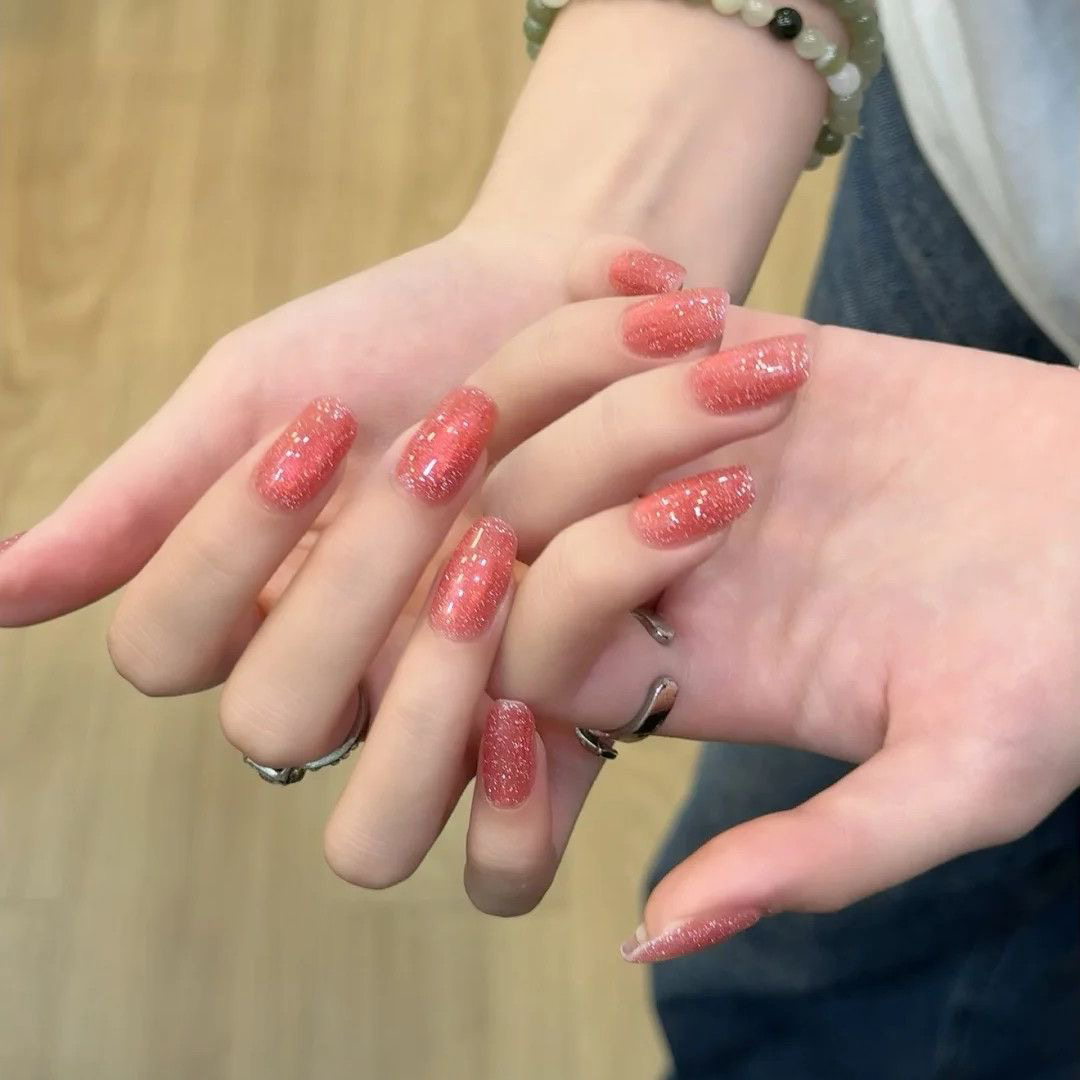 Popularity Whitening Glitter C - Nail Art Cat Eye Pink recension och pris