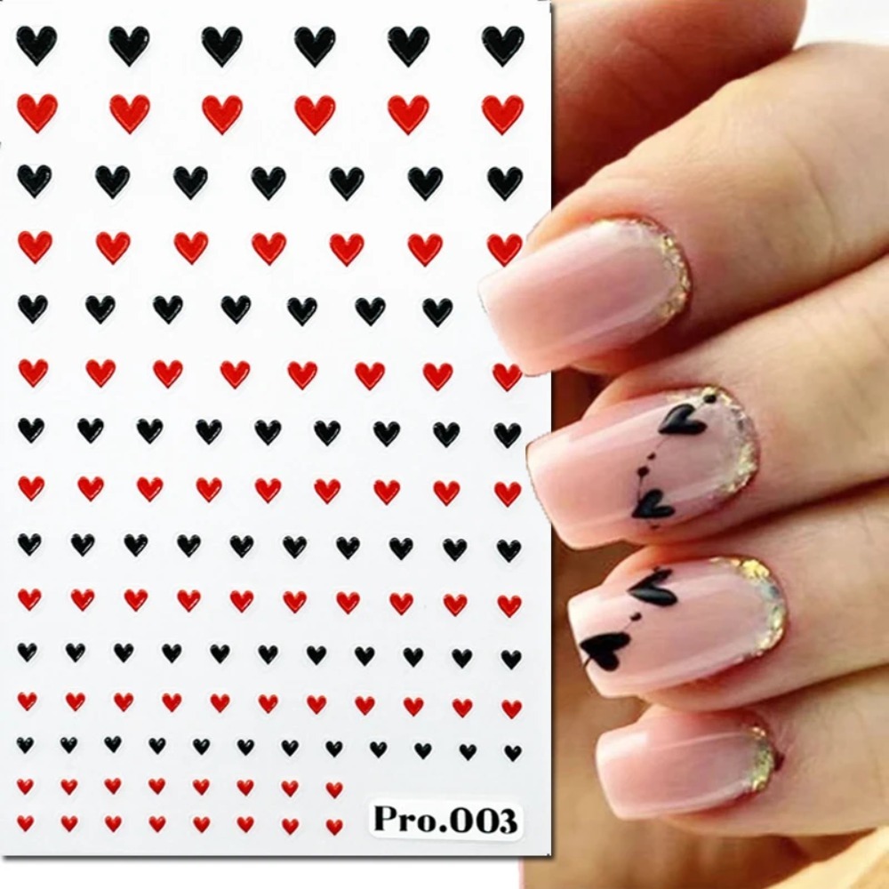 5d Embossed Nail Art Stickers  - Nail Art Valentine recension och pris