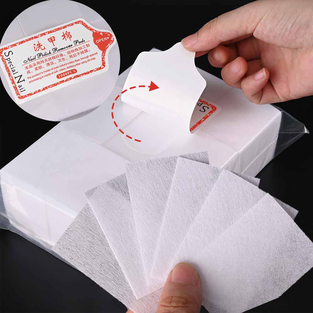 100/3000Pcs Nail Cleansing Wip - Nail Art Remover recension och pris