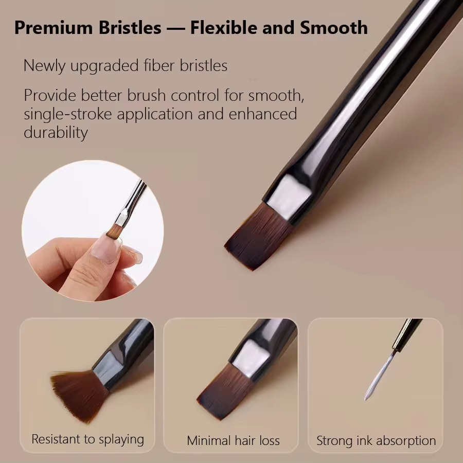 9Pcs Nail Brush Liner DIY Pain - Nail Art Vector recension och pris