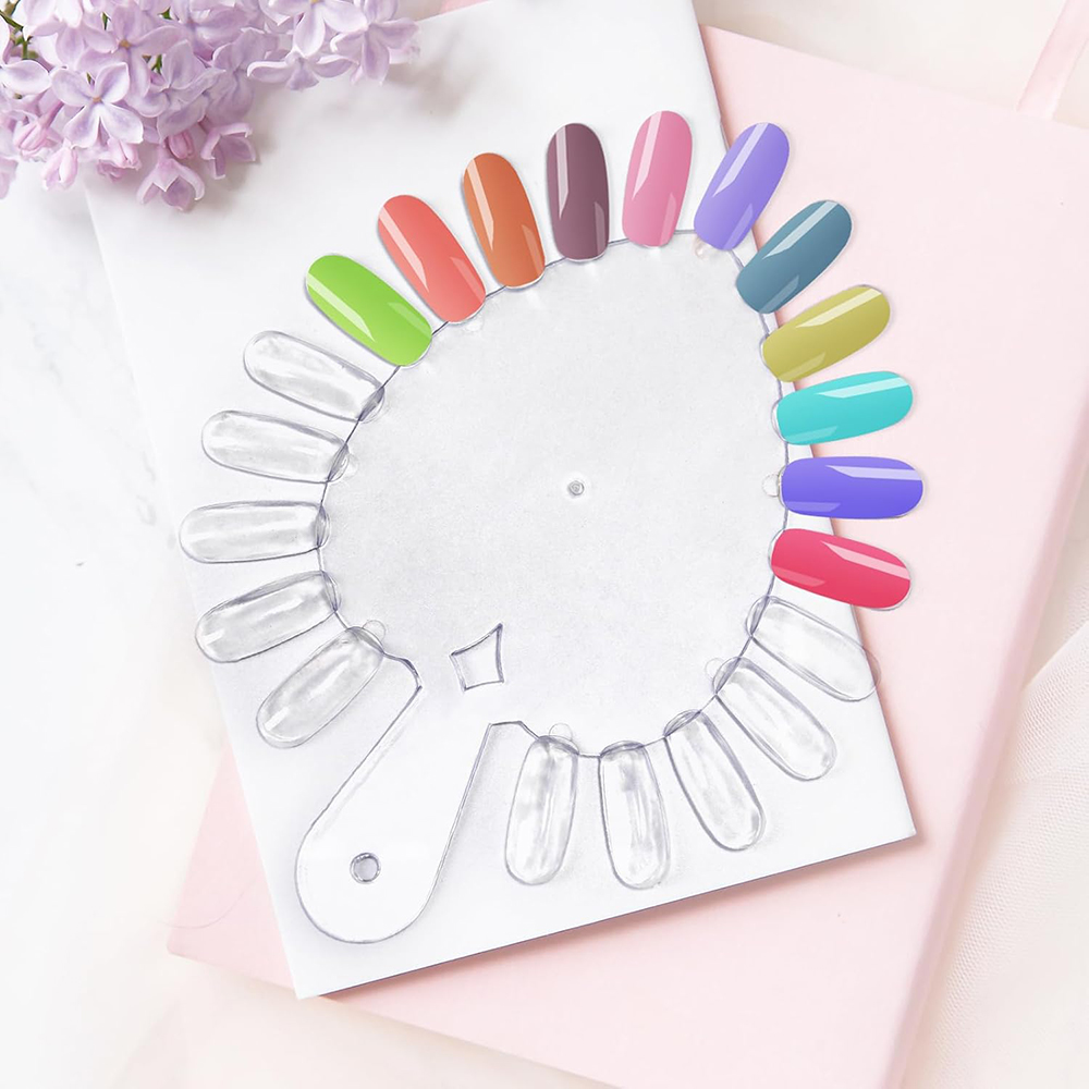10Pcs Heart-shaped Nails Color - Nail Art Vector recension och pris