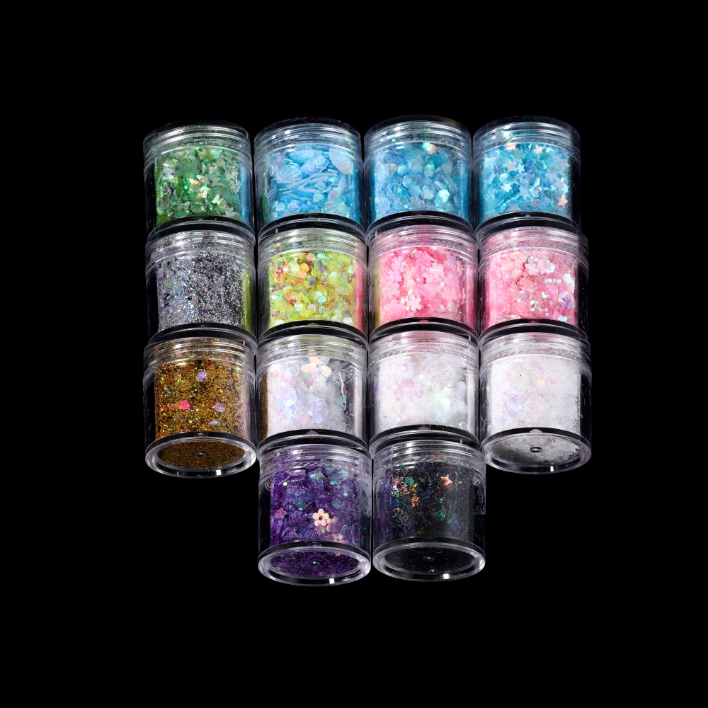 10ml/Box Glitter Epoxy Resin F - Nail Art Emerald recension och pris
