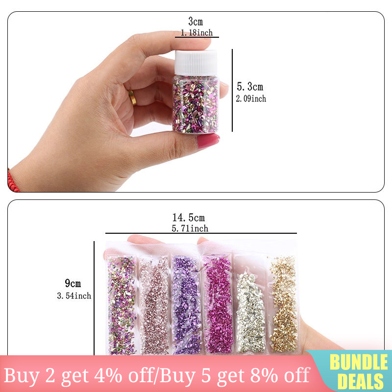 Epoxy Resin Colorful Metallic  - Nail Art Emerald recension och pris