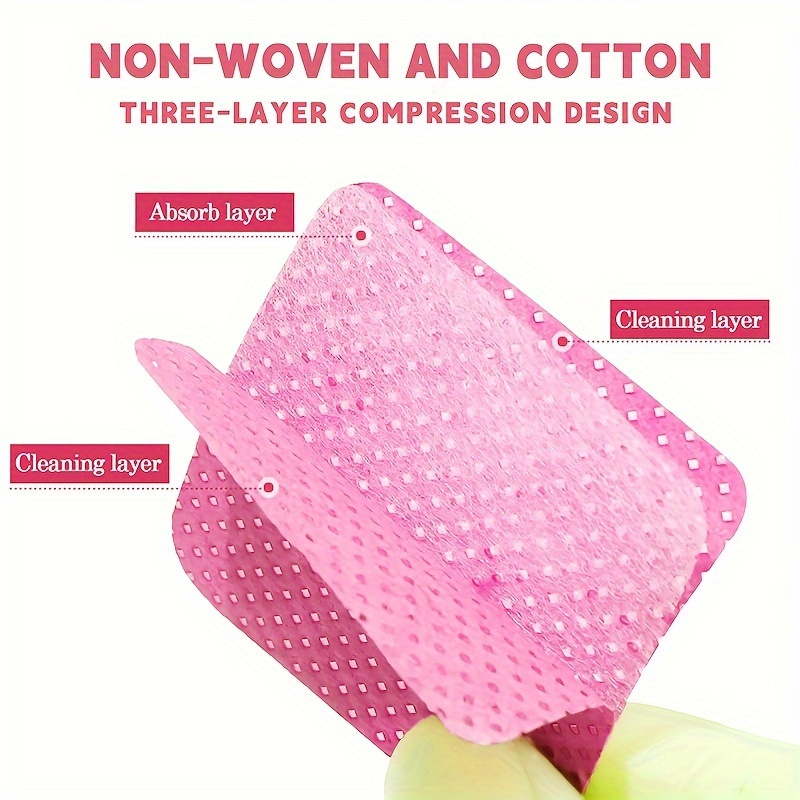 20/600Pcs Lint Free Nail Wipes - Nail Art Remover recension och pris