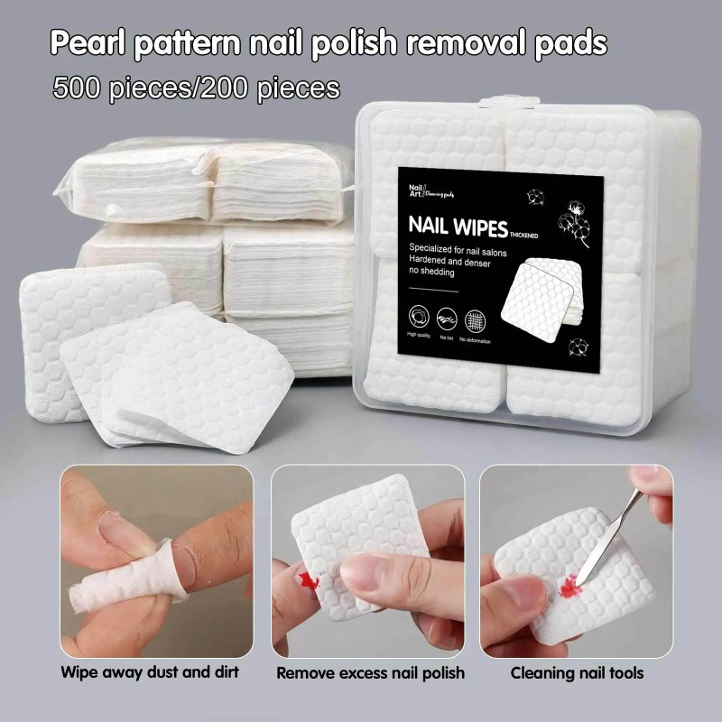 200/500pcs Lint-Free Nail Poli - Nail Art Remover recension och pris