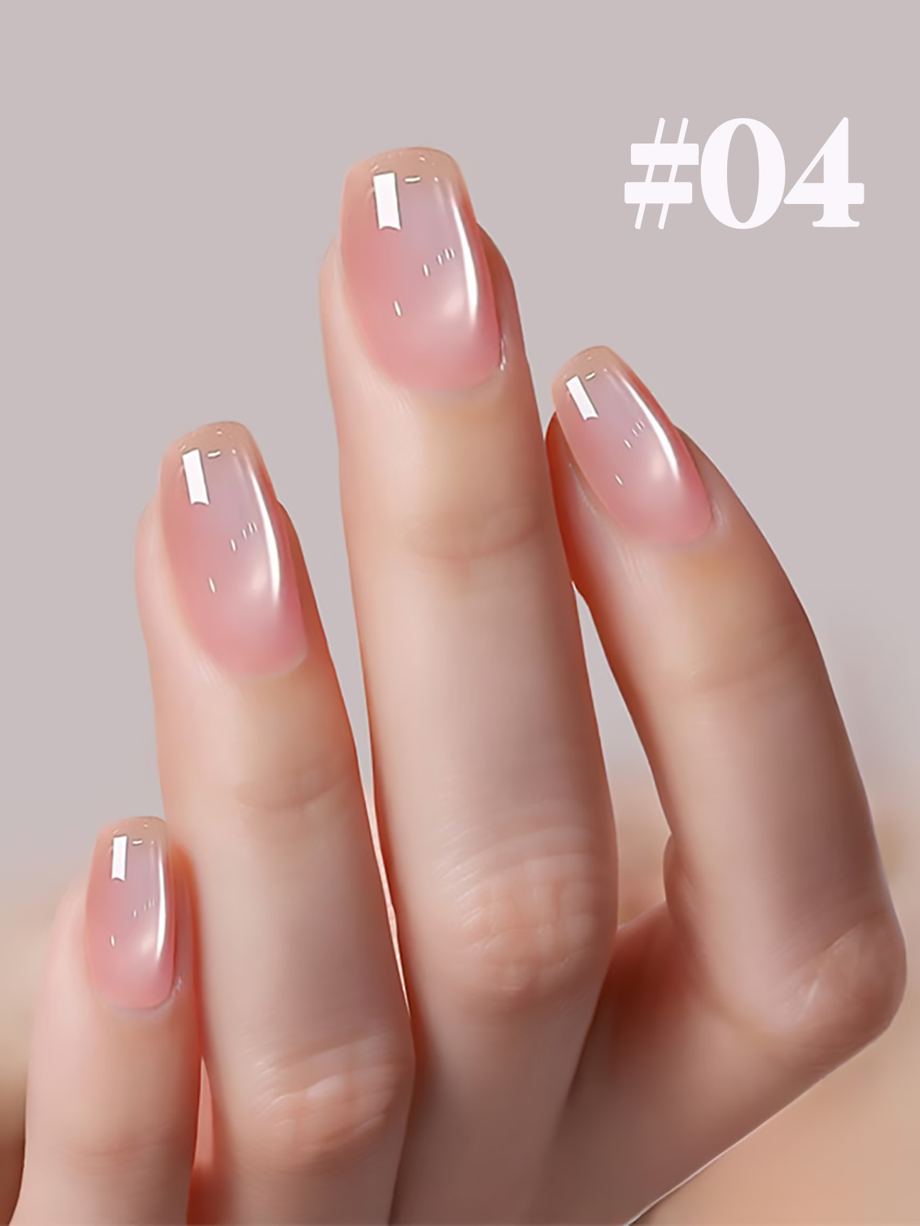 1-12pcs TC Gentle Fresh Girl H - Nail Art Cat Eye Pink recension och pris