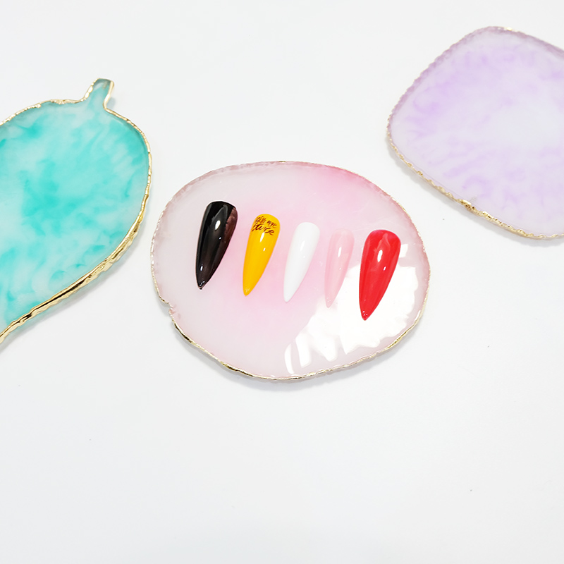 Resin Stone Color Palette Gel  - Nail Art Emerald recension och pris