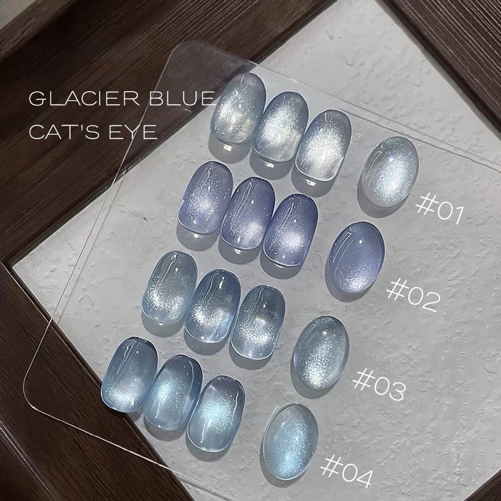 Gift Magnet Stick + Brush Glac - Nail Art Ice Blue recension och pris