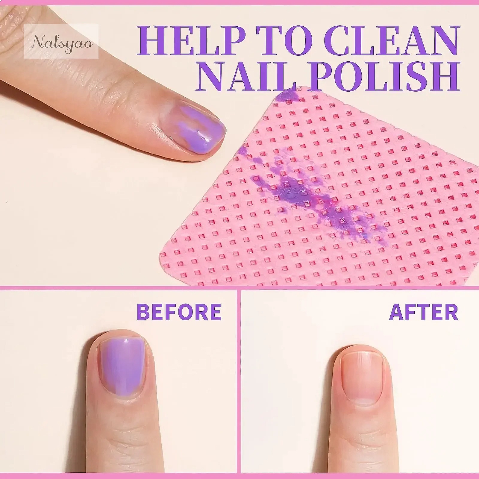 200Pcs Lint Free Nail Cleaning - Nail Art Remover recension och pris