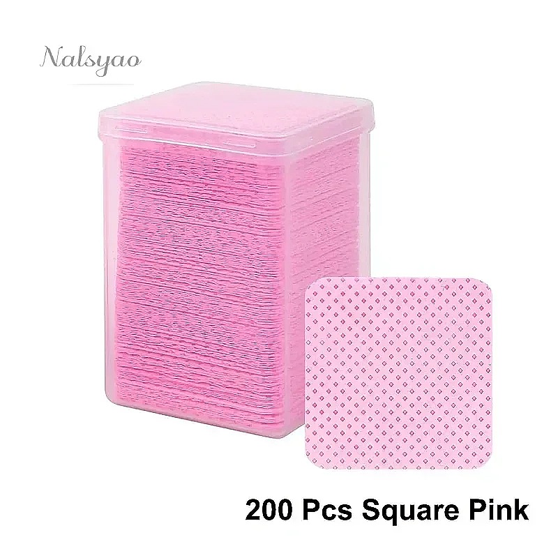 200Pcs Lint Free Nail Cleaning - Nail Art Remover recension och pris
