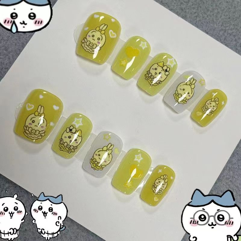 Nail Art yiji ハチワレ Hachiware う - Nail Art Emerald recension och pris