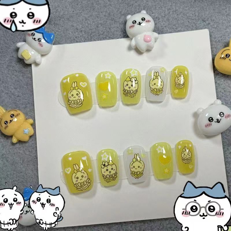 Nail Art yiji ハチワレ Hachiware う - Nail Art Emerald recension och pris