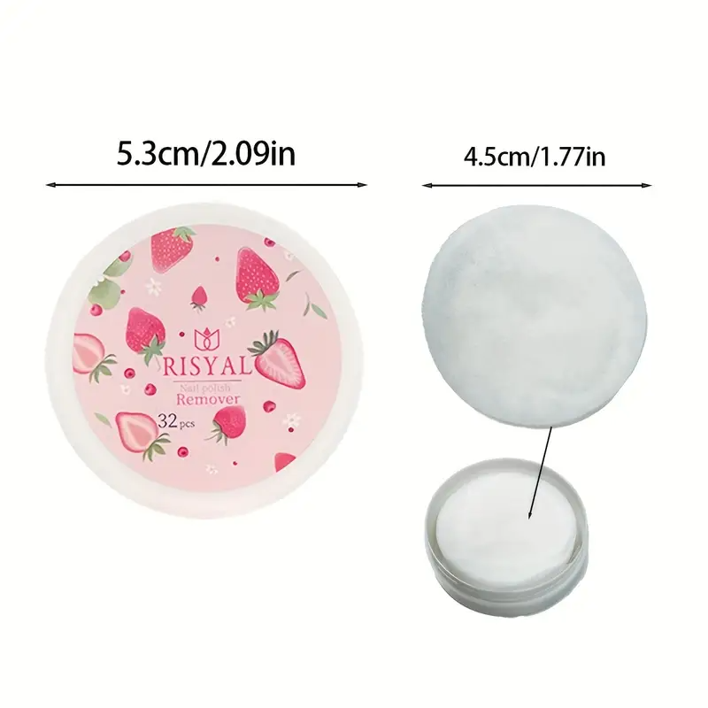 32pcs/Box Strawberry Nail Poli - Nail Art Remover recension och pris