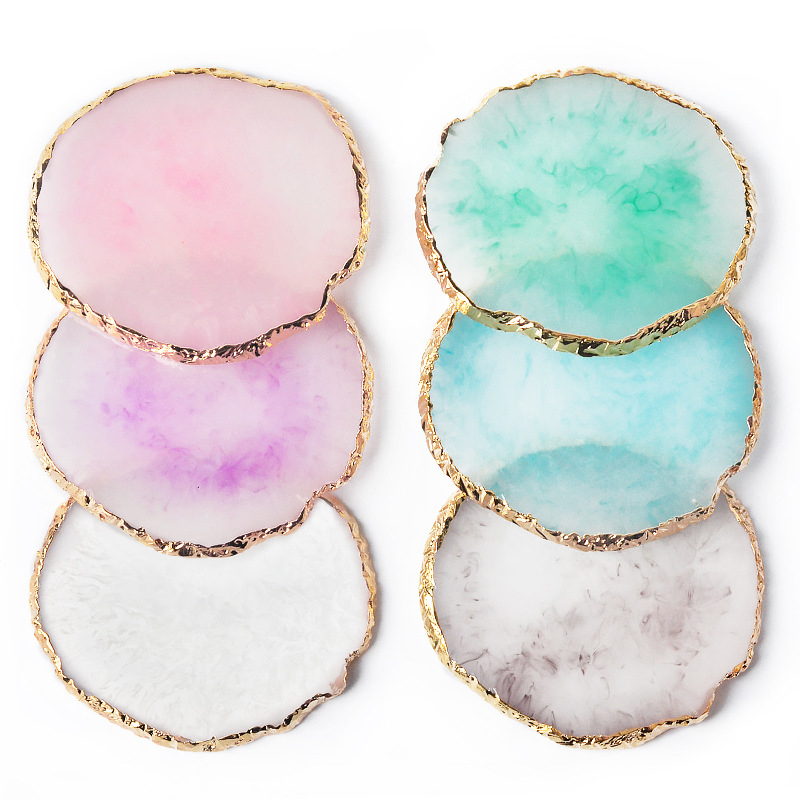 Resin Agate Stone Nail Art Pal - Nail Art Vector recension och pris